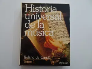 HISTORIA UNIVERSAL DE LA MÚSICA. TOMO I HISTORIA UNIVERSAL DE LA MÚSICA. TOMO I
