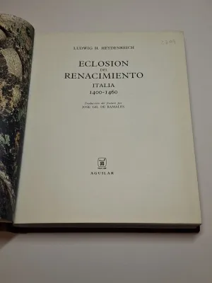 ECLOSIÓN DEL RENACIMIENTO. ITALIA 1400-1460