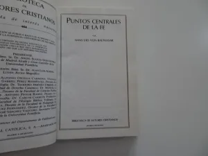 PUNTOS CENTRALES DE LA FE