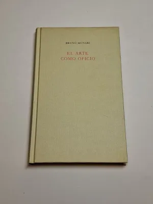 EL ARTE COMO OFICIO
