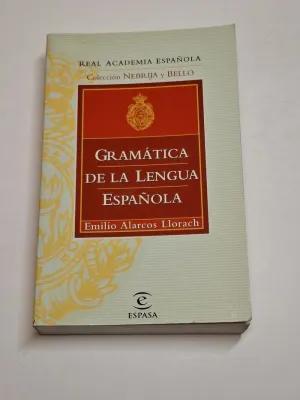 GRAMÁTICA DE LA LENGUA ESPAÑOLA