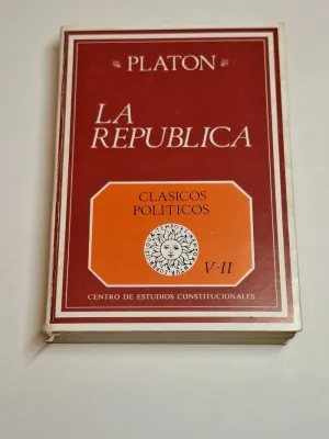 LA REPÚBLICA. EDICIÓN BILINGÜE. TOMO II