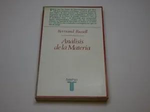 ANÁLISIS DE LA MATERIA