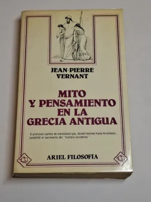 MITO Y PENSAMIENTO EN LA GRECIA ANTIGUA
