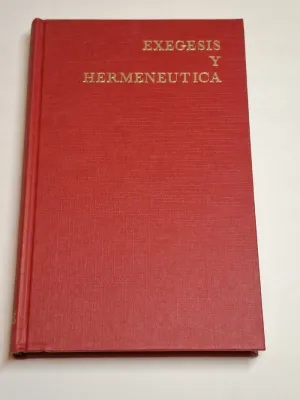EXEGESIS Y HERMENEUTICA