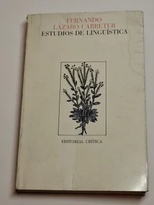 ESTUDIOS DE LINGÜÍSTICA