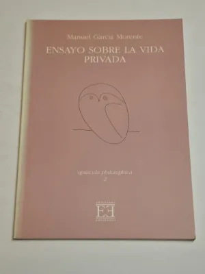 ENSAYO SOBRE LA VIDA PRIVADA