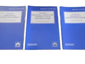 DERECHO DE LA COMUNICACIÓN. VOLUMEN I, II Y III