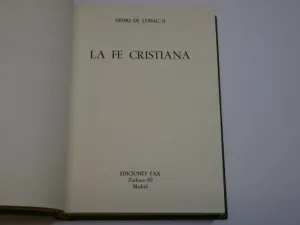 LA FE CRISTIANA