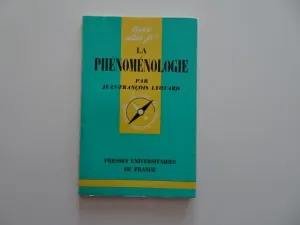 LA PHÉNOMÉNOLOGIE