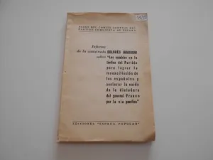 LOS CAMBIOS EN LA TÁCTICA DEL PARTIDO PARA LOGRAR LA RECONCILIACIÓN DE LOS ESPAÑOLES Y ACELERAR LA CAÍDA DE LA DICTADURA DEL GENERAL FRANCO POR LA VÍA PACÍFICA LOS CAMBIOS EN LA TÁCTICA DEL PARTIDO PARA LOGRAR LA RECONCILIACIÓN DE LOS ESPAÑOLES Y ACELERAR LA CAÍDA DE LA DICTADURA DEL GENERAL FRANCO POR LA VÍA PACÍFICA
