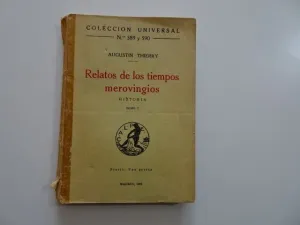 RELATOS DE LOS TIEMPOS MEROVINGIOS. HISTORIA. TOMO I