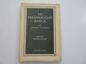 LA PERSONALIDAD BÁSICA. UN CONCEPTO SOCIOLÓGICO