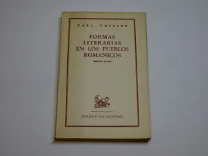 FORMAS LITERARIAS EN LOS PUEBLOS ROMÁNICOS
