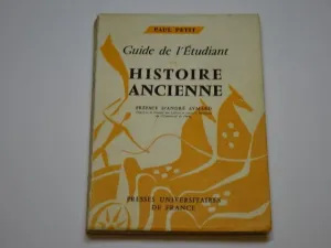 GUIDE DE L'ÉTUDIANT EN HISTOIRE ANCIENNE