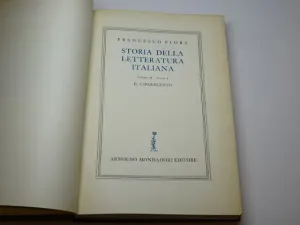 STORIA DELLA LETTERATURA ITALIANA. VOLUME II. PARTE I. IL CINQUECENTO