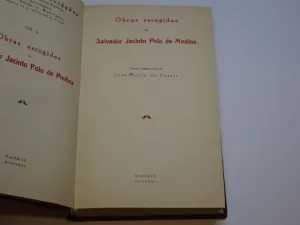 OBRAS ESCOGIDAS DE SALVADOR JACINTO POLO DE MEDINA