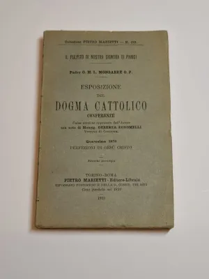 ESPOSIZIONE DEL DOGMA CATTOLICO. CONFERENZE. QUARESIMA 1879. PERFEZIONI DI GESÚ CRISTO