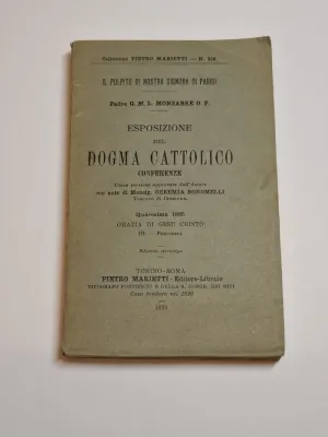 ESPOSIZIONE DEL DOGMA CATTOLICO. CONFERENZE. QUARESIMA 1885. GRAZIA DI GESÙ CRISTO. III, PENITENZA