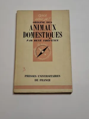ORIGINE DES ANIMAUX DOMESTIQUES
