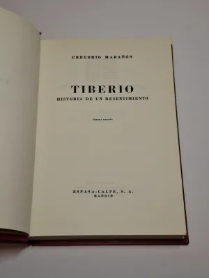 TIBERIO. HISTORIA DE UN RESENTIMIENTO