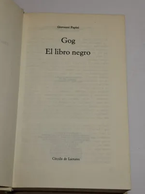 GOG. EL LIBRO NEGRO