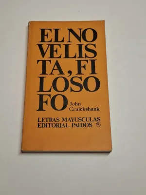 EL NOVELISTA COMO FILÓSOFO