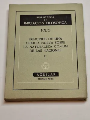 PRINCIPIOS DE UNA CIENCIA NUEVA SOBRE LA NATURALEZA COMÚN DE LAS NACIONES. II, DE LA SABIDURÍA POÉTICA. I
