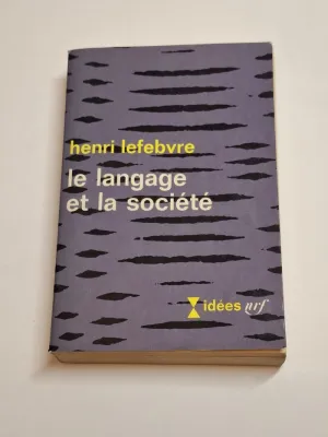 LE LANGAGE ET LA SOCIETÉ