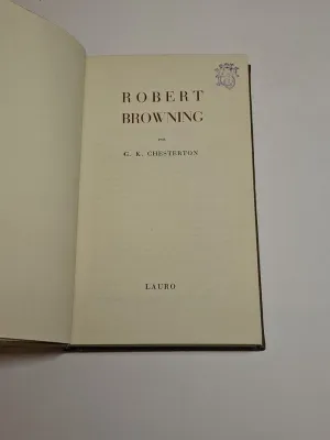 ROBERT BROWNING