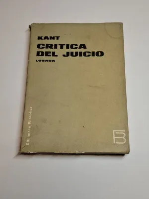 CRÍTICA DEL JUICIO