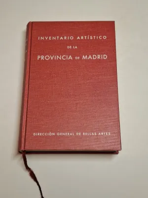 INVENTARIO ARTISTICO DE LA PROVINCIA DE MADRID