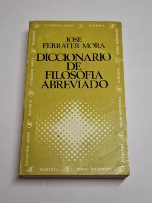 DICCIONARIO DE FILOSOFIA ABREVIADO