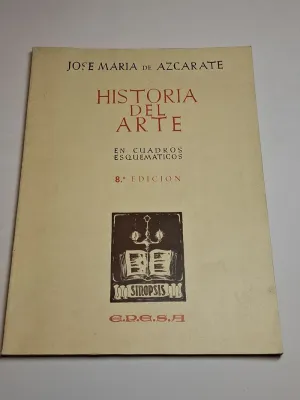 HISTORIA DEL ARTE. EN CUADROS ESQUEMATICOS