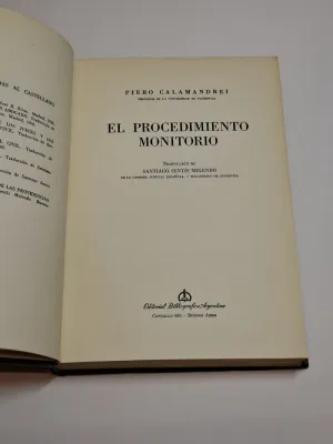 EL PROCEDIMIENTO MONITORIO